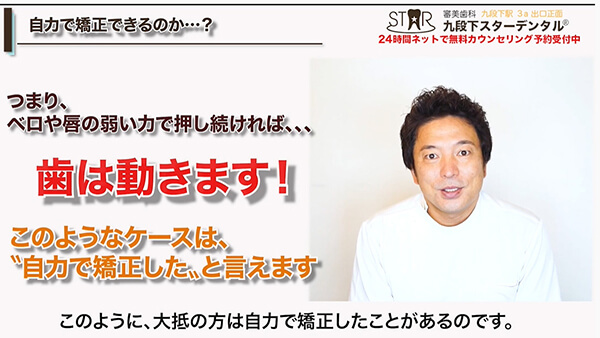 「自力矯正」は誰でもしたことがあった？